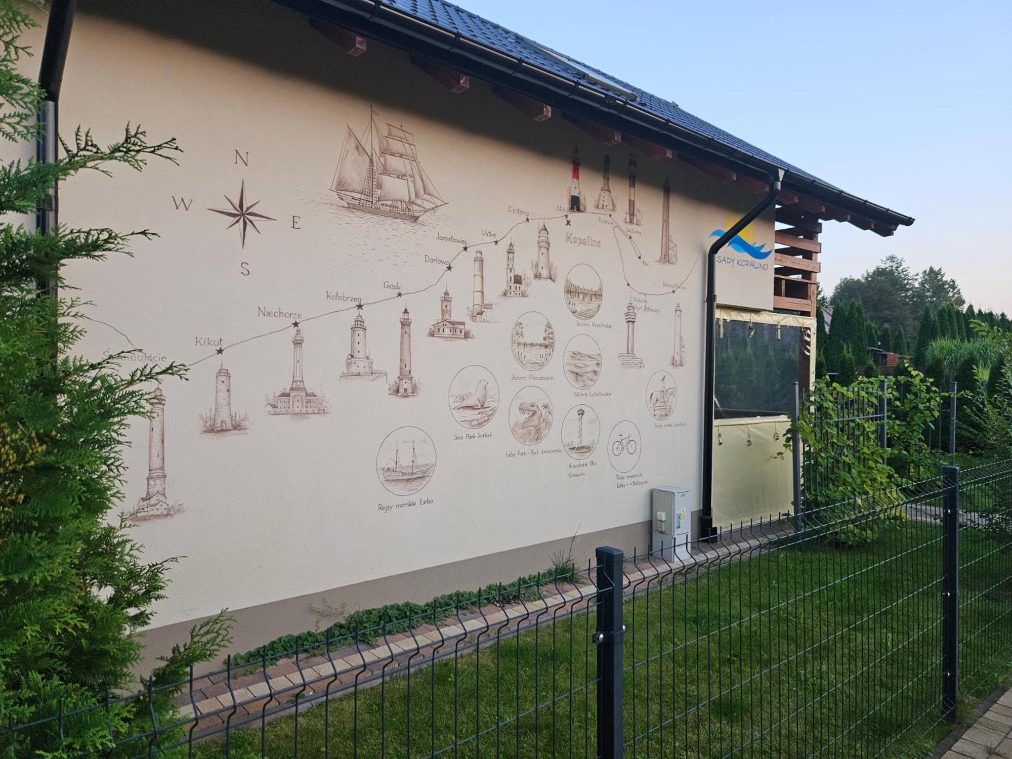 Osada Cztery Pory Roku - Dom Jesien Villa Kopalino Buitenkant foto