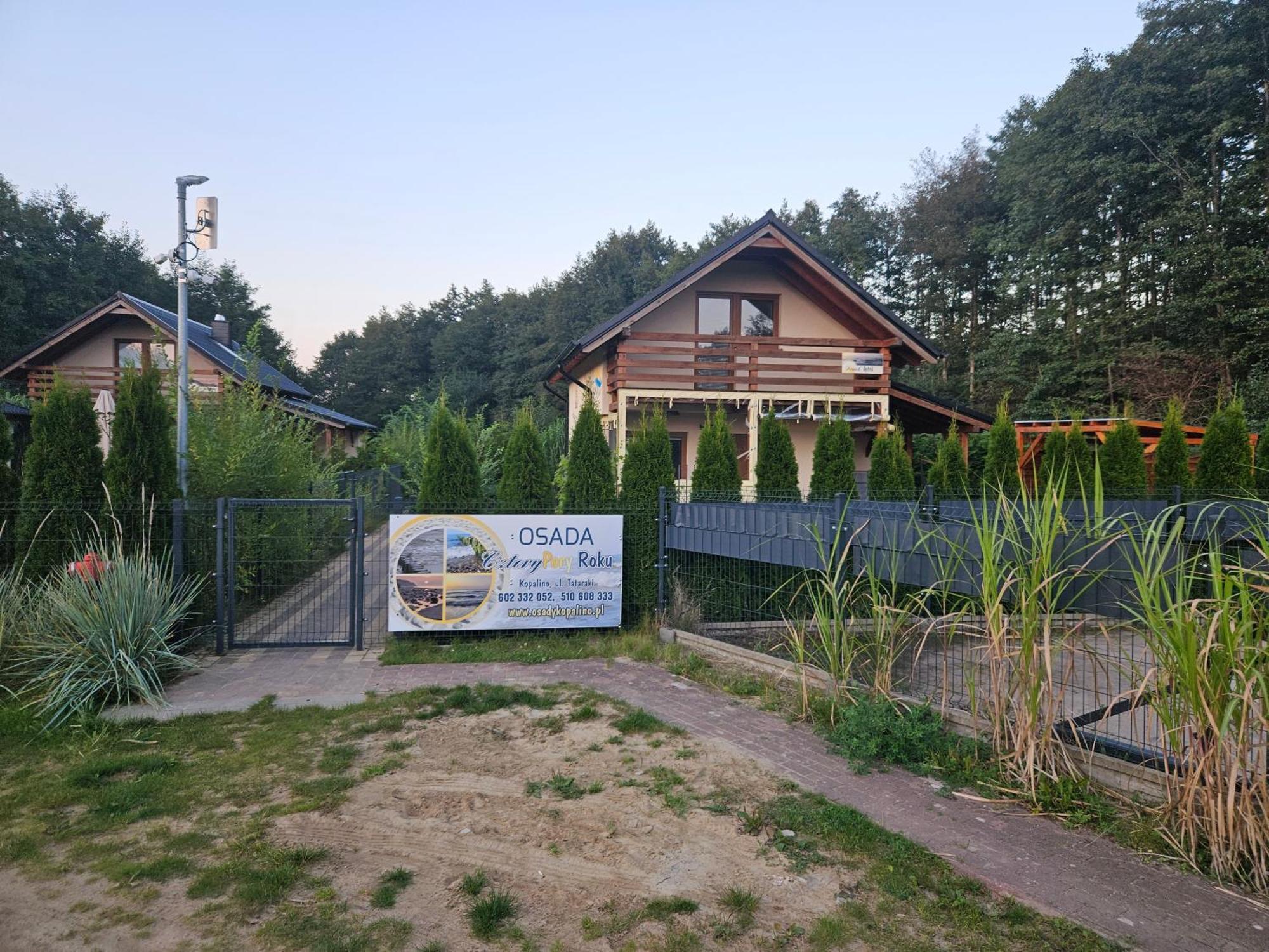 Osada Cztery Pory Roku - Dom Jesien Villa Kopalino Buitenkant foto