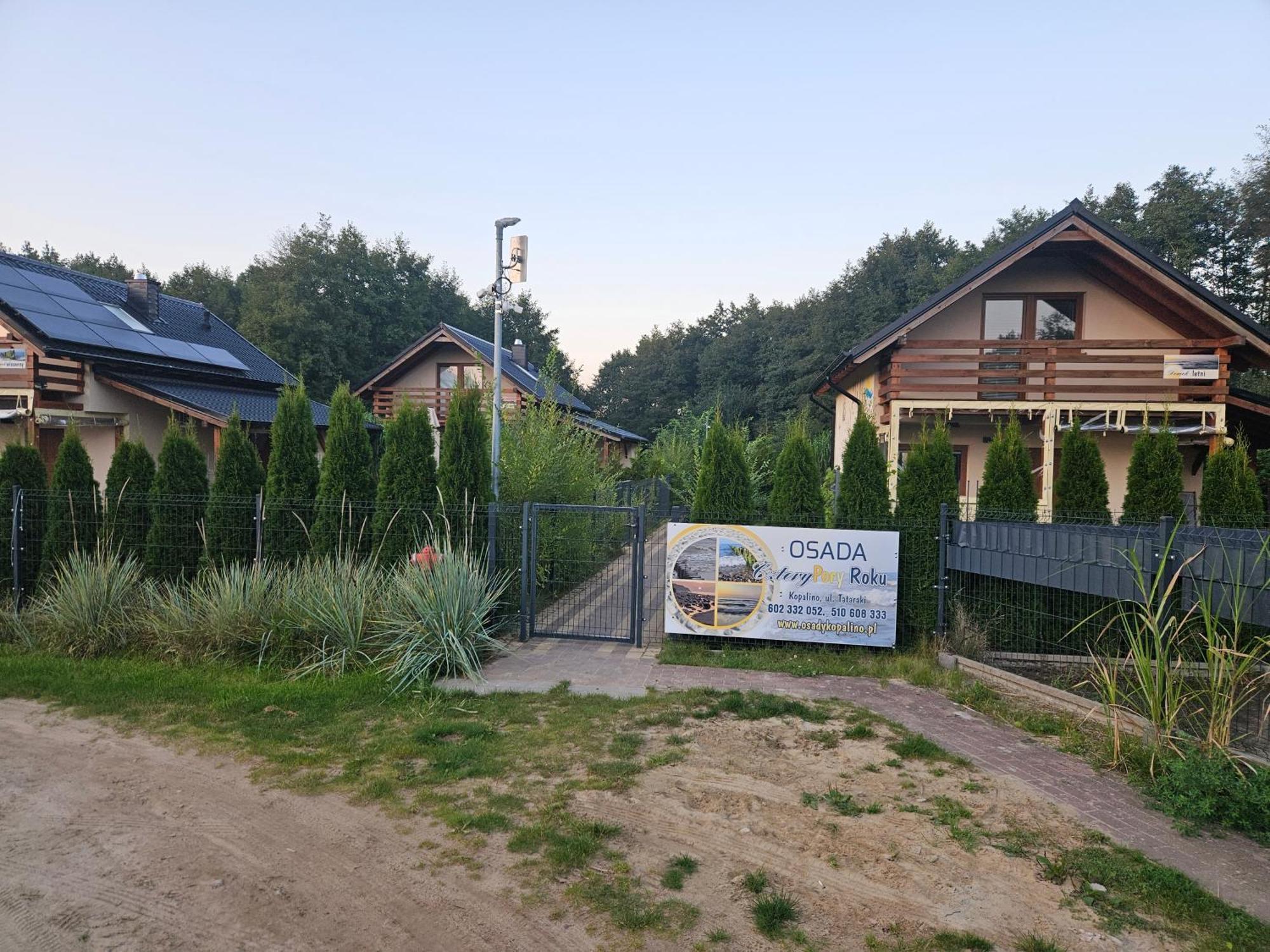 Osada Cztery Pory Roku - Dom Jesien Villa Kopalino Buitenkant foto